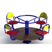 Дитяча карусель Класична 4-х місцева БС-308